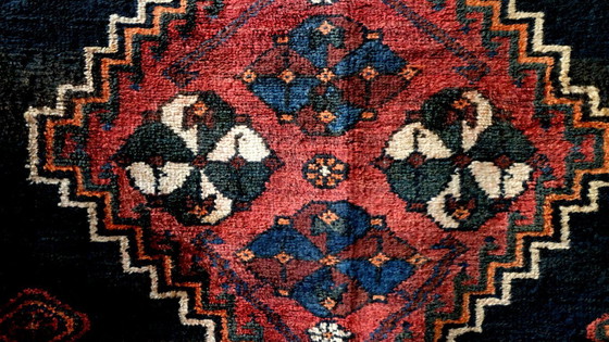 Image 1 of Tapis kurde ancien, daté de 1904