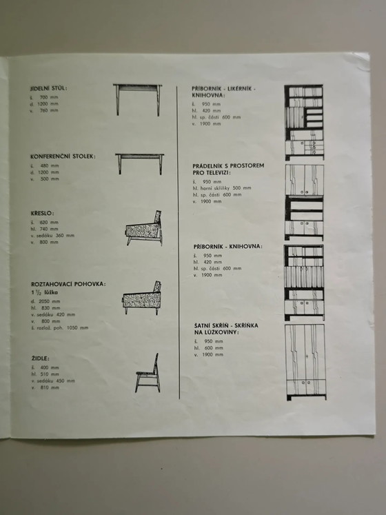 Buffet / Bibliothek OP-010 Drevotex Zamberk aus der Tschechoslowakei 1977 – Aufbewahrungsschrank, Wood (photo 18 of 19)