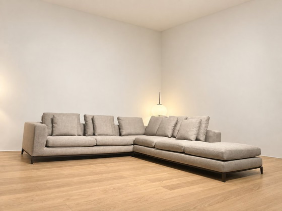 DIVANO ANGOLARE Minotti Andersen NUOVAMENTE IMBOTTITO, Divani angolari, Altro, Metallo, Beige, Modern (foto 3 di 14)