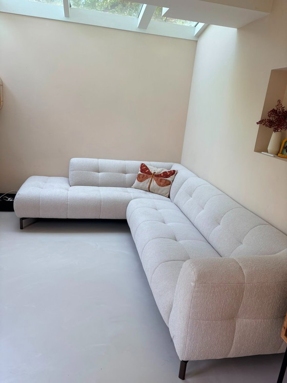 Image 1 of Canapé d'angle en bouclé, design inédit | Nouveau prix : 2 750 €