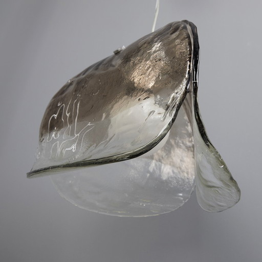 J.T. Kalmar Lampe à suspension verre Murano luxe Mid Century années 60