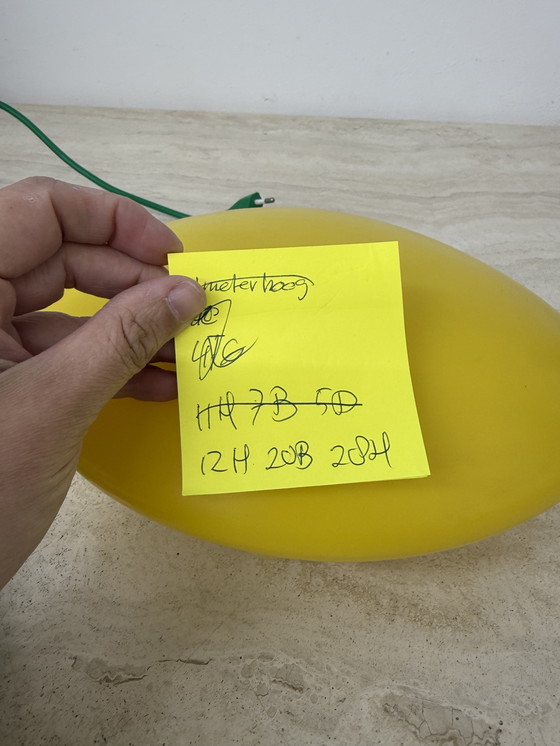 Image 1 of Lampe de table / applique vintage ikea modèle Löv par Knut Hagberg & Marianne Hagberg ballon , 1990