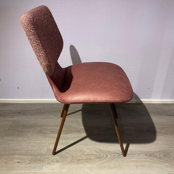Rosa set van 6 – Bert Plantagie, Dining chairs, Textile, Lambskin (photo 3 of 3)