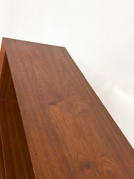 Vintage Danish Teak Bookcase by Chr. Linneberg, 1960s – Wood, Mid Century Modern (photo 16 of 21)