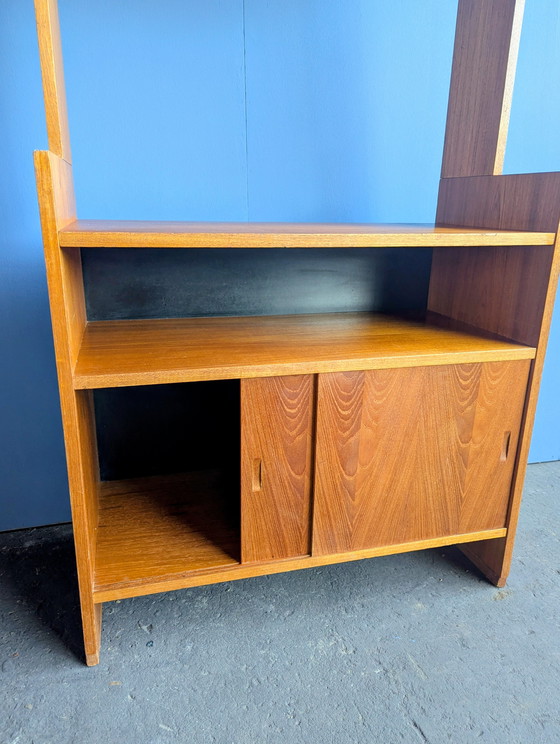 Image 1 of Midcentury KLM wall cabinet - Poul Cadovius -1960s