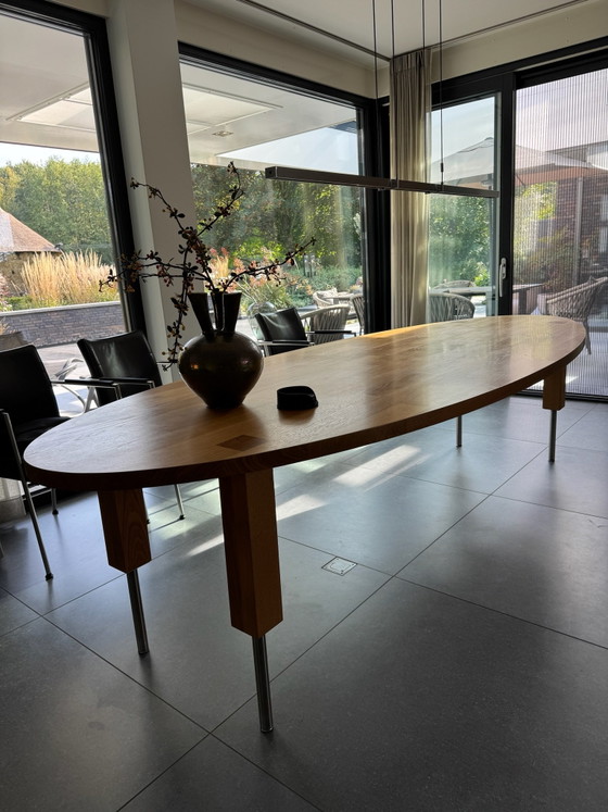 Pilat&Pilat eetkamertafel Jelle – Eettafels, Hout, Roestvrij staal (photo 2 of 5)