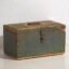 Cassa militare antica con patina verde (c.1910) #67 – Armadi contenitori, Rustic (photo 9 of 39)