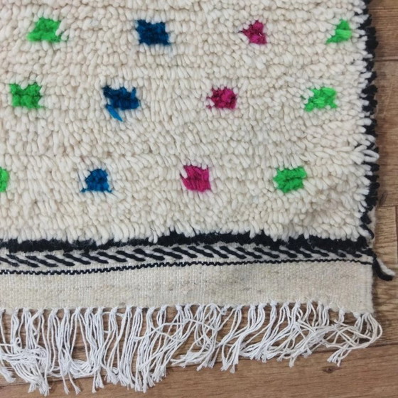 Image 1 of Berber-Wandteppich Azilal en laine natural - Berber-Wandteppich Azilal van natuurlijke wol 280 x 143 cm