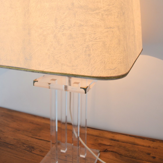 Image 1 of Cristal" table lamp David Lange Vintage 1970s