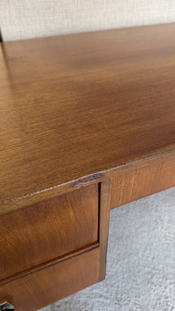 Image 1 of Vintage Freestanding Executive Desk