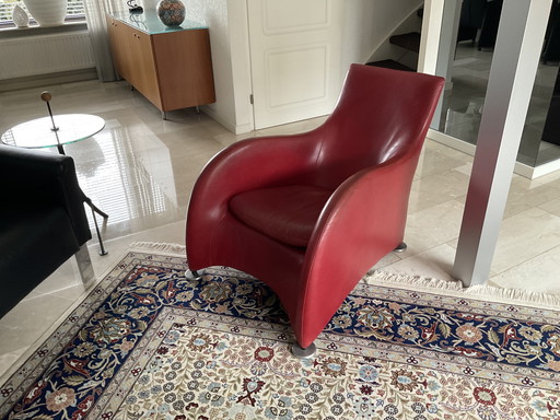Montis Loge fauteuil met hocker