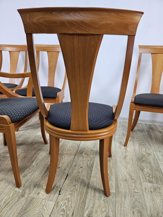 Chaises Gondola vintage de Pietro Costantini, années 1980, Lot de 6 – Fauteuils de relaxation (photo 2 of 15)