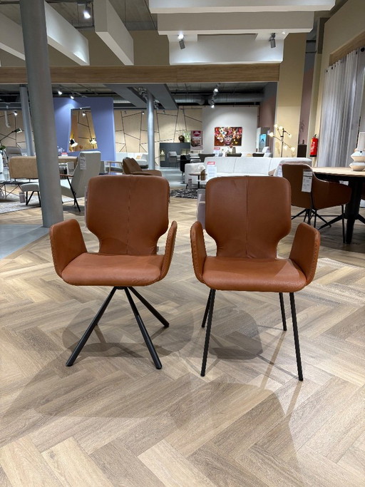 Signor T armstoelen Bert Plantagie. – eetkamerstoelen, Textile
