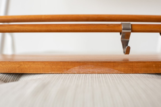 Image 1 of Porte-manteau/étagère de cuisine vintage en bois