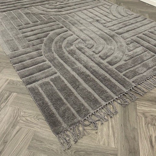 Brinker Carpets Overseas Grey vloerkleed - 170x240