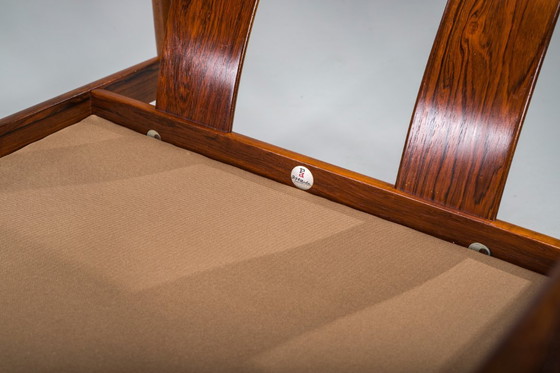 Image 1 of  Set armstoelen Model 118 in palissander van Grete Jalk voor France & Son, jaren 1960