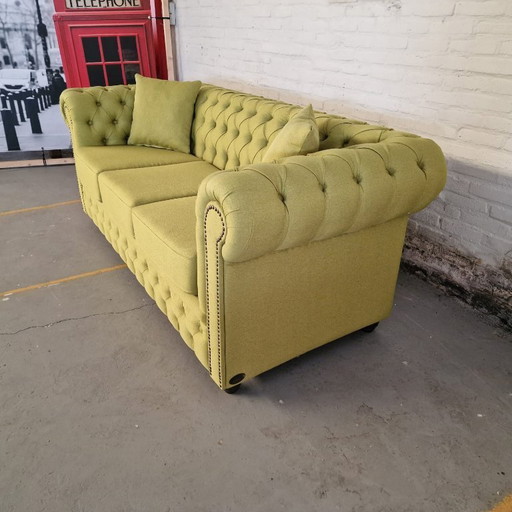Canapé Chesterfield Bahama Lime Green (3 places)