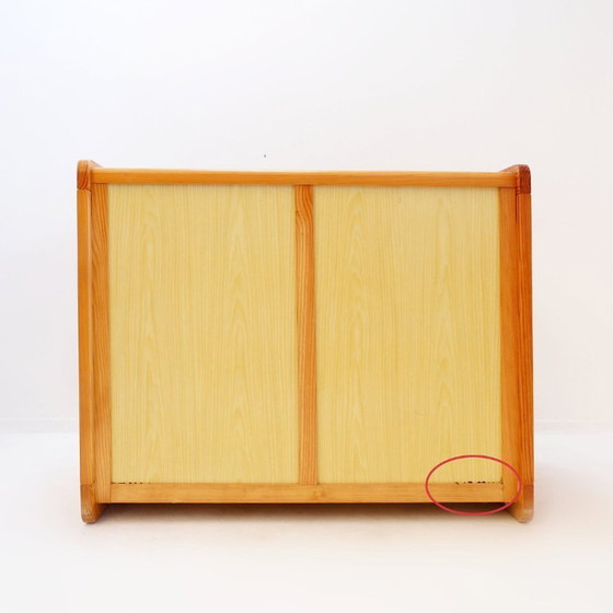 Image 1 of Vintage grenen ladekast uit 1980