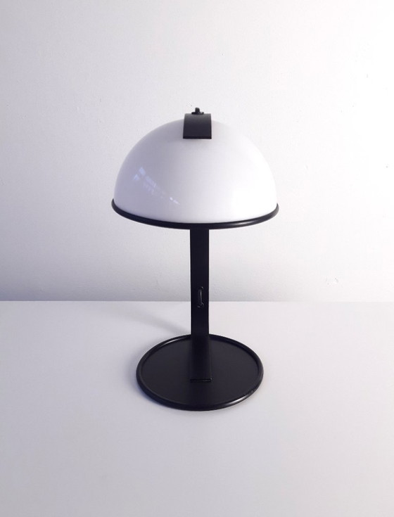 Image 1 of Space Age mushroom table lamp, vintage mushroom lamp, pop art Dijkstra table lamp