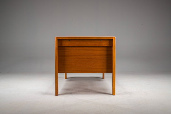 Image 1 of Freistehender Teakholz-Schreibtisch von GV Møbler, Mid-Century, 1960er Jahre