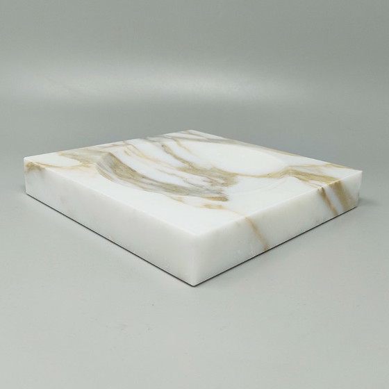 Italiaanse onyx rookset in mid-century modern stijl uit de jaren 60 met tafelaansteker en asbak. Normale (photo 10 of 12)