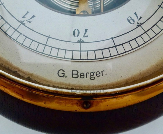 Image 1 of Vintage barometer of the brand G. Berger.