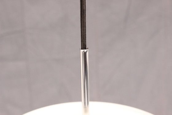 Image 1 of Fast wie neu! Anders Pehrson weiße Vintage Bumling Designer Pendelleuchte, 400 Edition, Ateljé Lyktan Deckenlampe, Schweden 1968