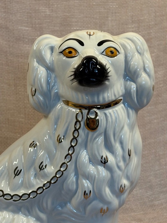 Beswick Staffordshire-spaniëls. Model 1378-3 (26 cm, Set van 2) – Decoratieve objecten, Ceramic (photo 12 of 14)