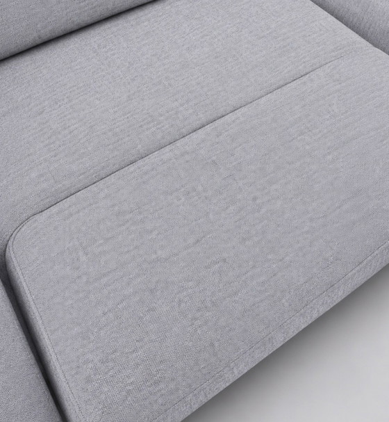 Image 1 of Viccarbe Savina 3-delige modulaire bank van Victor Carrasco in Kvadrat Steelcut Trio Mist Grey.