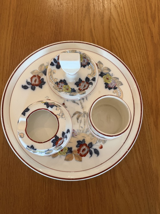 Set da fumo antico Petrus Regout completo ca. 1900-1930 – Petrus Regout & CO, Oggetti decorativi, Ceramic (photo 2 of 5)
