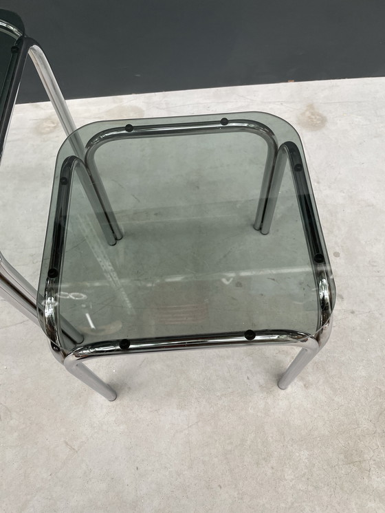 Image 1 of 2 Bijzettafeltjes, jaren 70