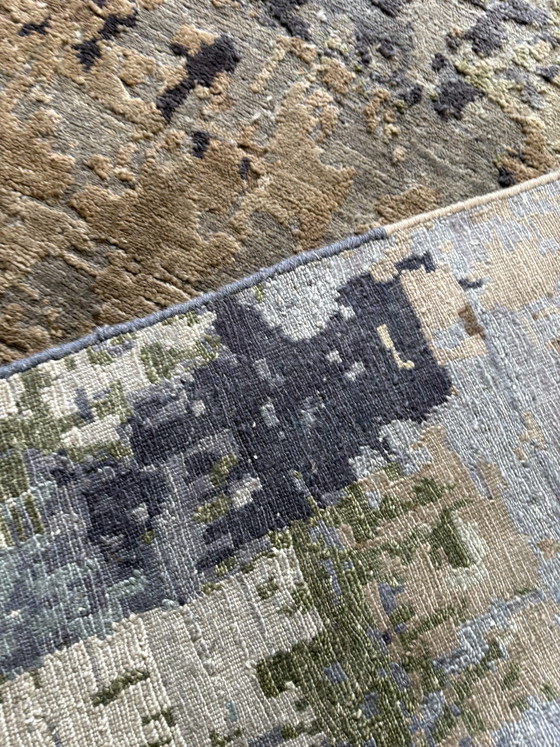 Image 1 of Tappeto in lana di bambù e seta