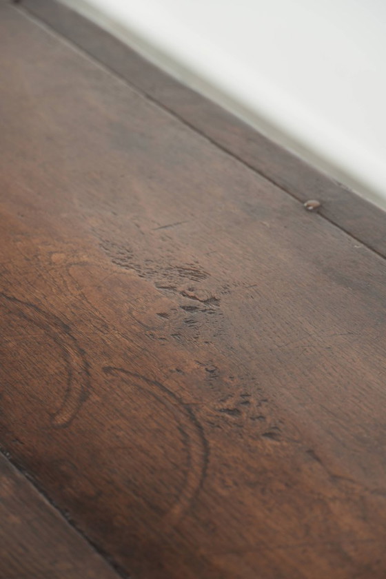 Image 1 of Robusta credenza antica in stile inglese del XIX secolo, con un bellissimo aspetto rustico e una splendida patina.