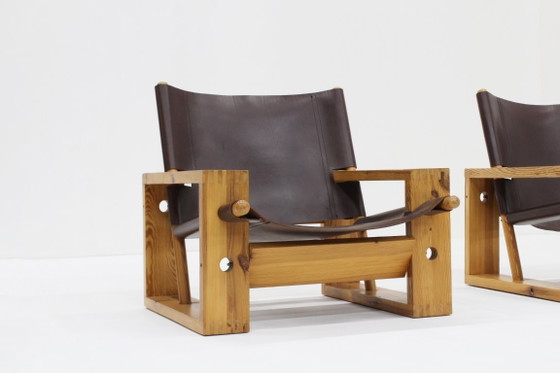 Image 1 of Vintage Ate van Apeldoorn fauteuils Houtwerk Hattem 1960s