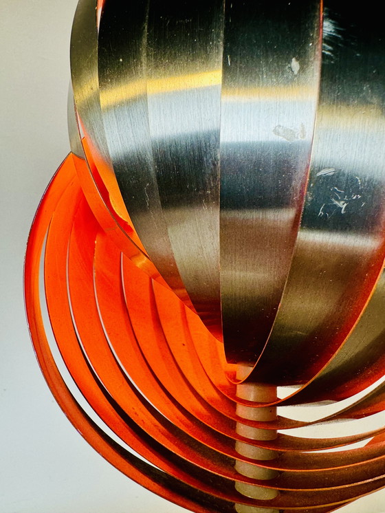 Image 1 of SPIRAAL MAANLAMP DOOR MASSIVE, BELGIË, jaren 1980