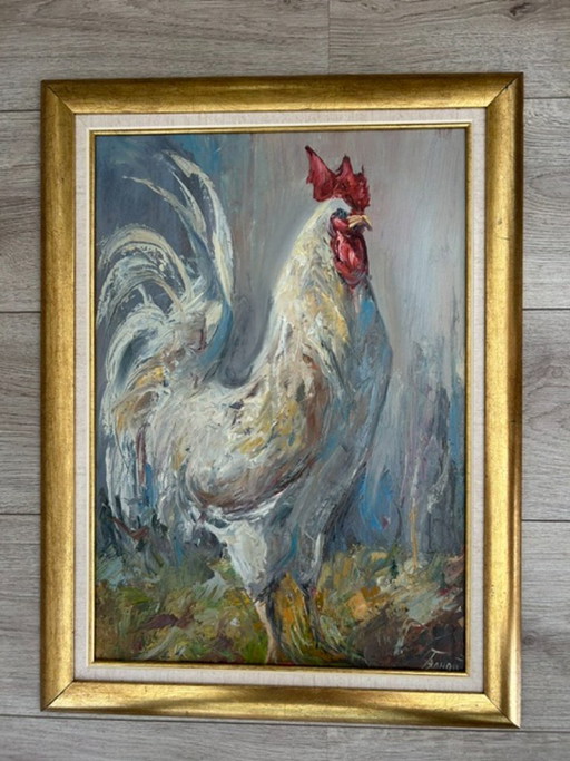 Schilderij Victor Karnauh – schilderijen tekeningen, Wood, Canvas