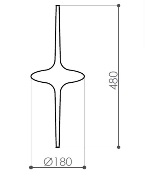 Melogranoblu Datura Pendant – hanglampen, Glass (photo 2 of 6)