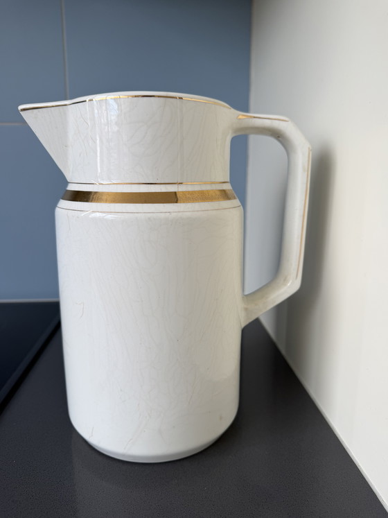 Image 1 of Antieke lampetset met kan