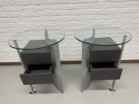 Image 1 of 2x Casprini Klee bijzettafel van Kuin & Kuin uit de jaren 90.