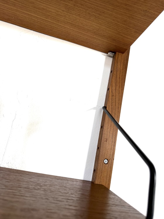 Image 1 of Vintage teak wall system, Poul Cadovius ‘60