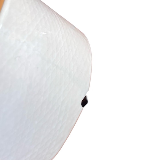 Image 1 of Industriële bolvormige wandlamp, wit, OWS100, Polen, jaren 1960 PRL