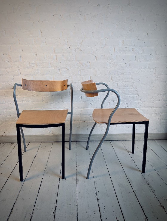 Image 1 of 6x Artelano stackable "Rio" chairs by Pascal Mourgue