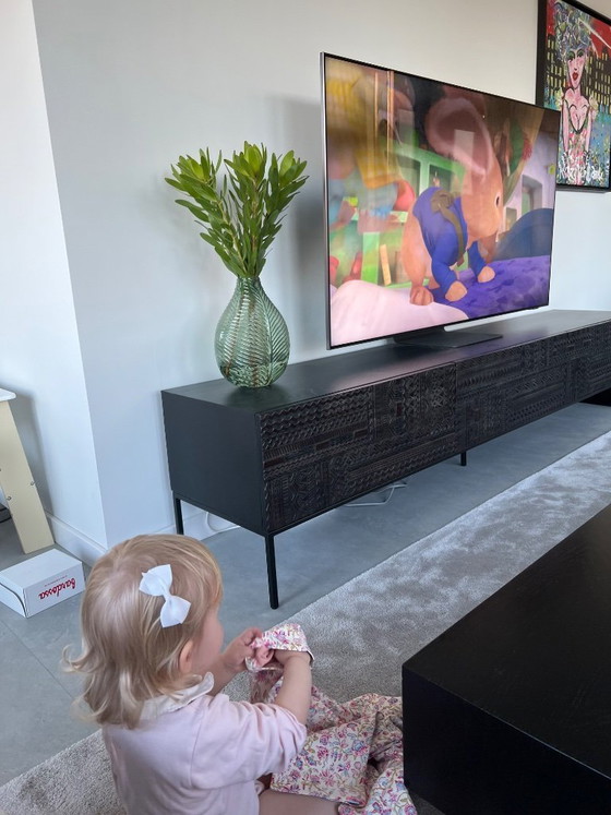 Image 1 of Mobile TV in legno trattato