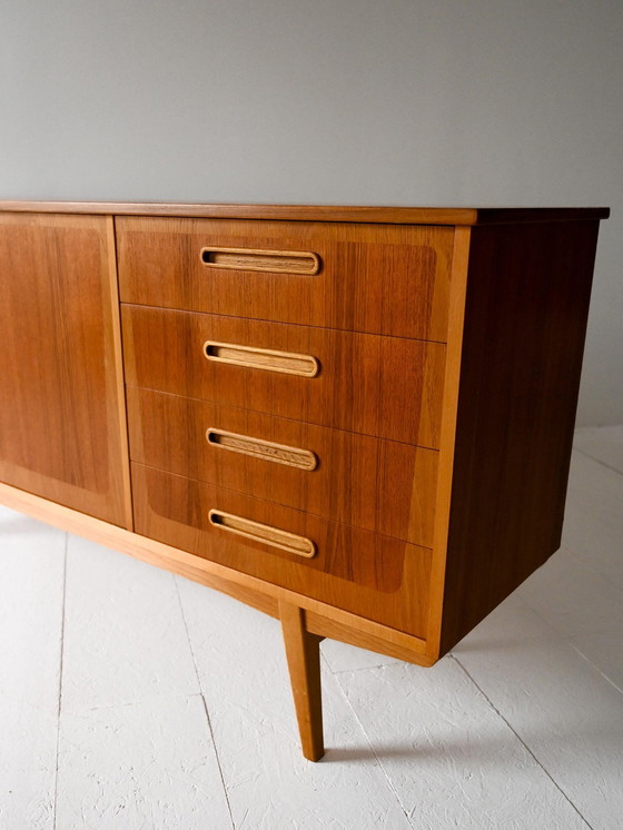Image 1 of Buffet scandinave en teck Ulferts de la fin des années 1950