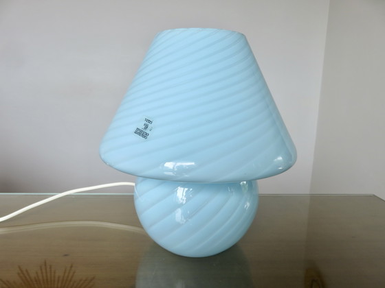 Image 1 of Lampada a fungo autentica &quot;Murano Vetri&quot; modello grande, 1970