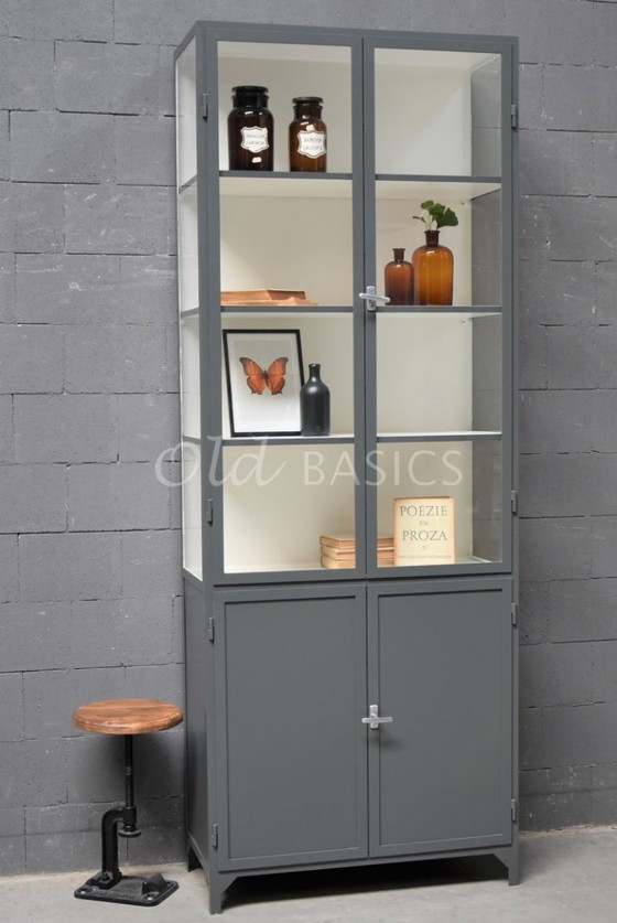 Image 1 of Armadietto per medicinali in acciaio Old Basics Demi 2