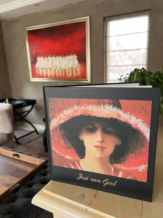 Image 1 of Olio su lino di Jose van Gool Titolo: Applausi 4