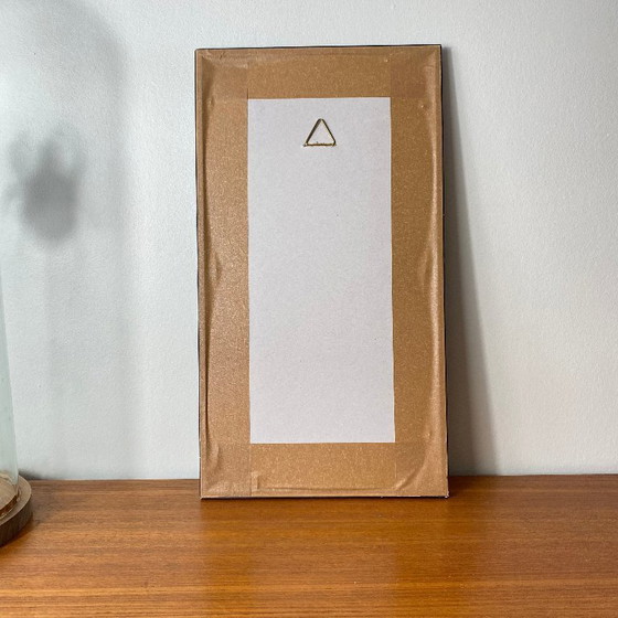 Image 1 of Antique Silk Embroidery Painting of a Bird and Flowers