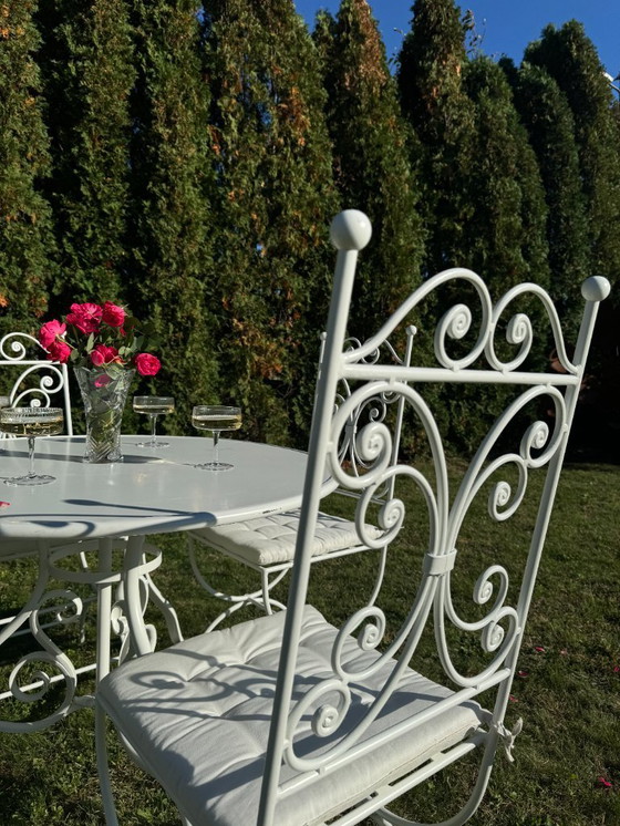 Image 1 of Chanel Dining Set - 4 Chairs & 1 Table