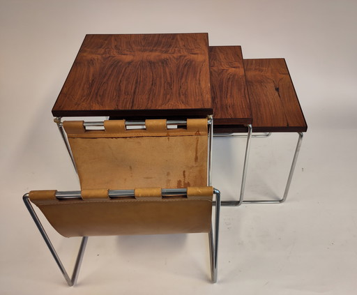 Brabantia side tables with magazine rack Dadime